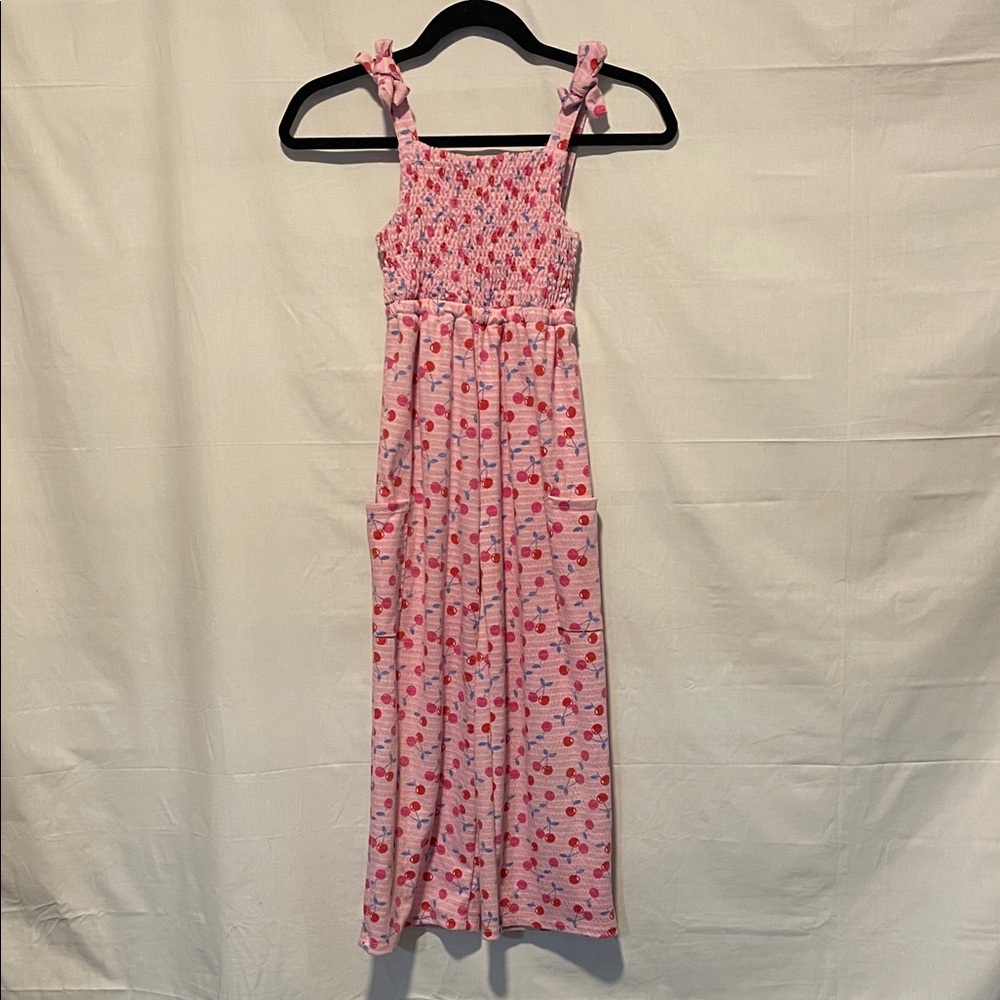 Pink Floral Kids One Piece Bodysuit